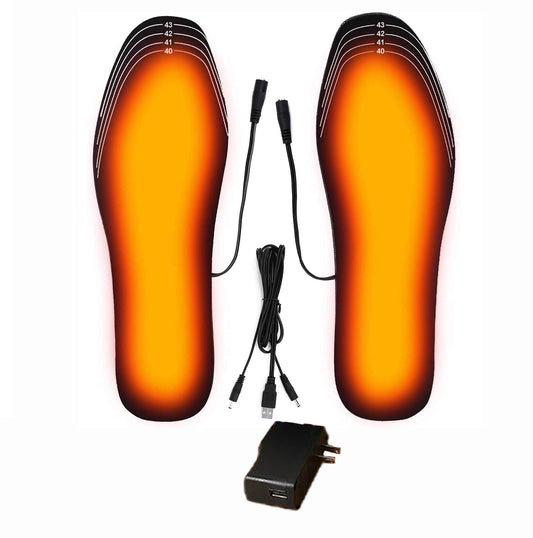 Cuttable USB Warmed Insole Foot Warmer Insole