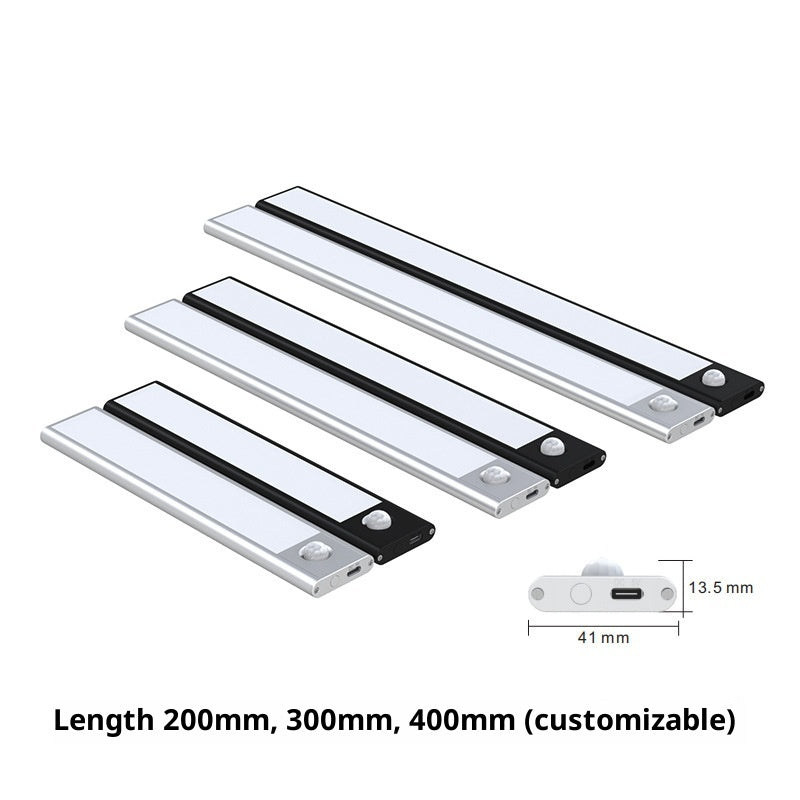 Smart LED Strip Human Sensor Light, Magnetic Self-adhesive Wardrobe Light