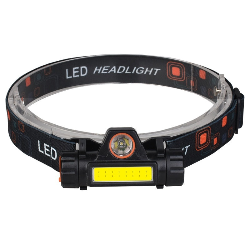 Headlight Strong Light LED Daily Charging Dual Light Source